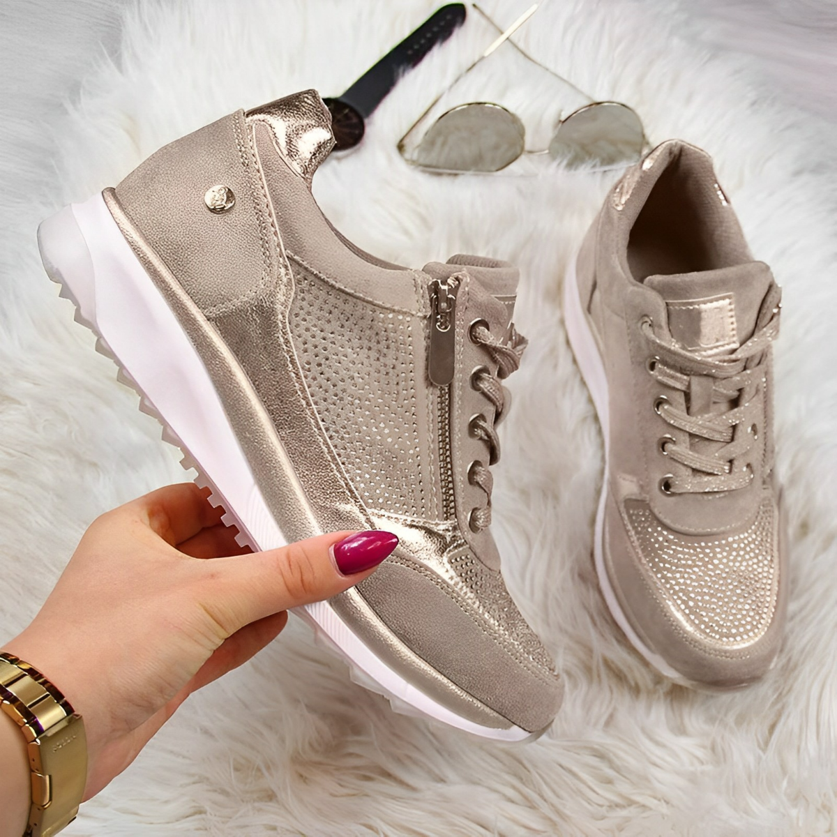 Pro Shoes - Sneakers con Zip