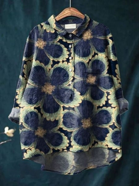 BLUSA SERAPHINA I RETRÒ-FLOWER