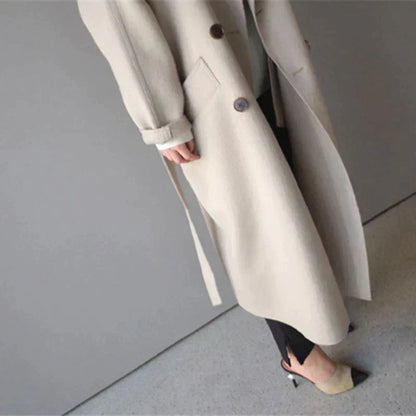 Sarah™ - Cappotto in lana Lungo
