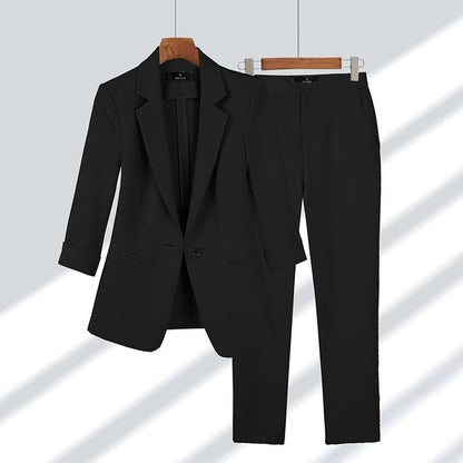Viktoriya - Set Completo di Blazer e Pantaloni