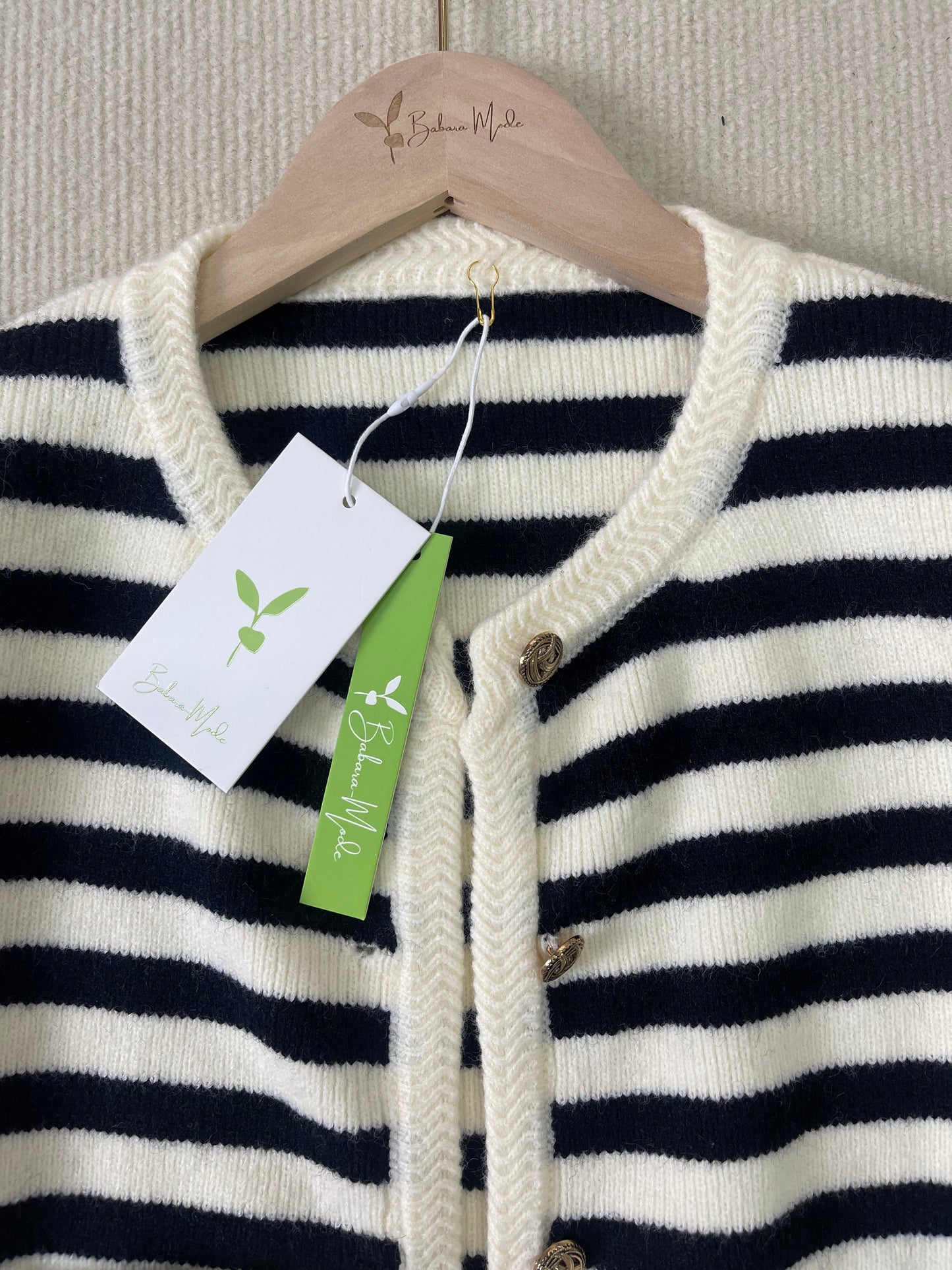 MYLAH | Cardigan a righed elegante