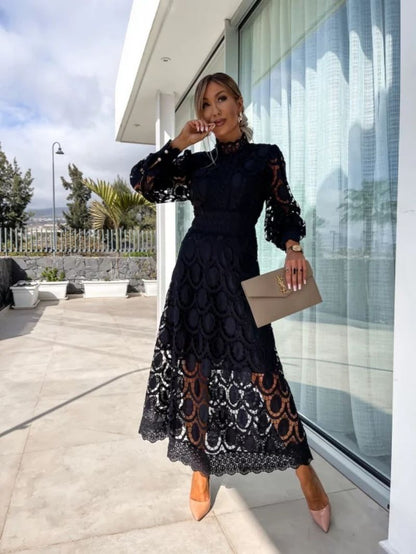 Charlize™ - Abito in pizzo romantico