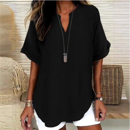 Dennys | Blusa leggera con scollo a V