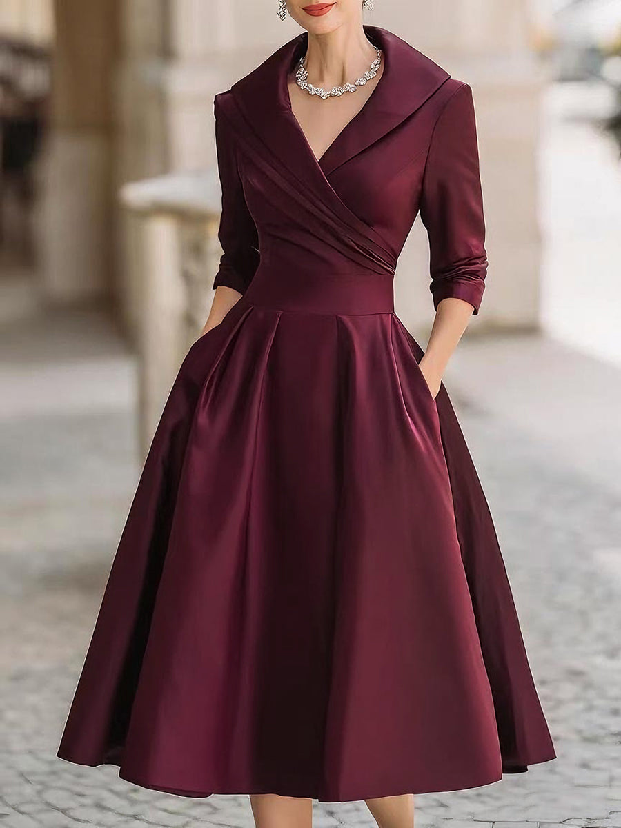 Lea™ - Abito midi Elegante