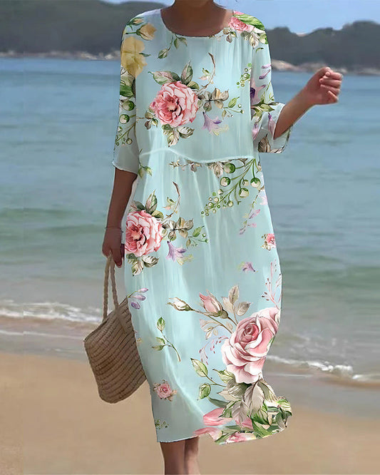 Martha™ | Abito floreale Elegante