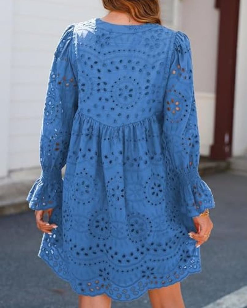 Paisley - Abito midi Elegante con Corte Hueco