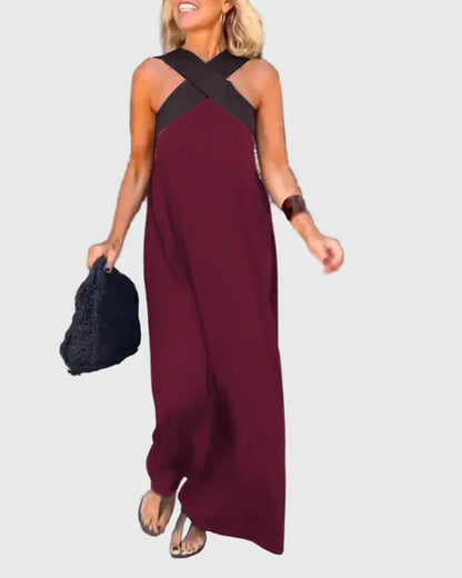 Elena | Abito maxi Fluido e Elegante