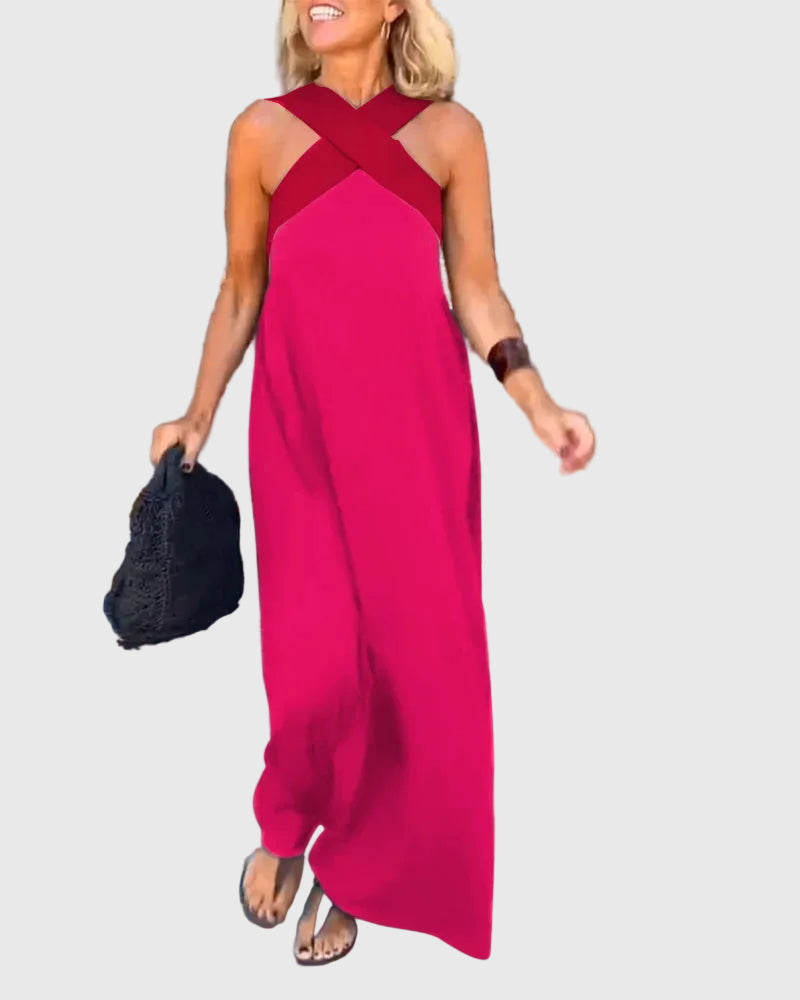 Elena | Abito maxi Fluido e Elegante