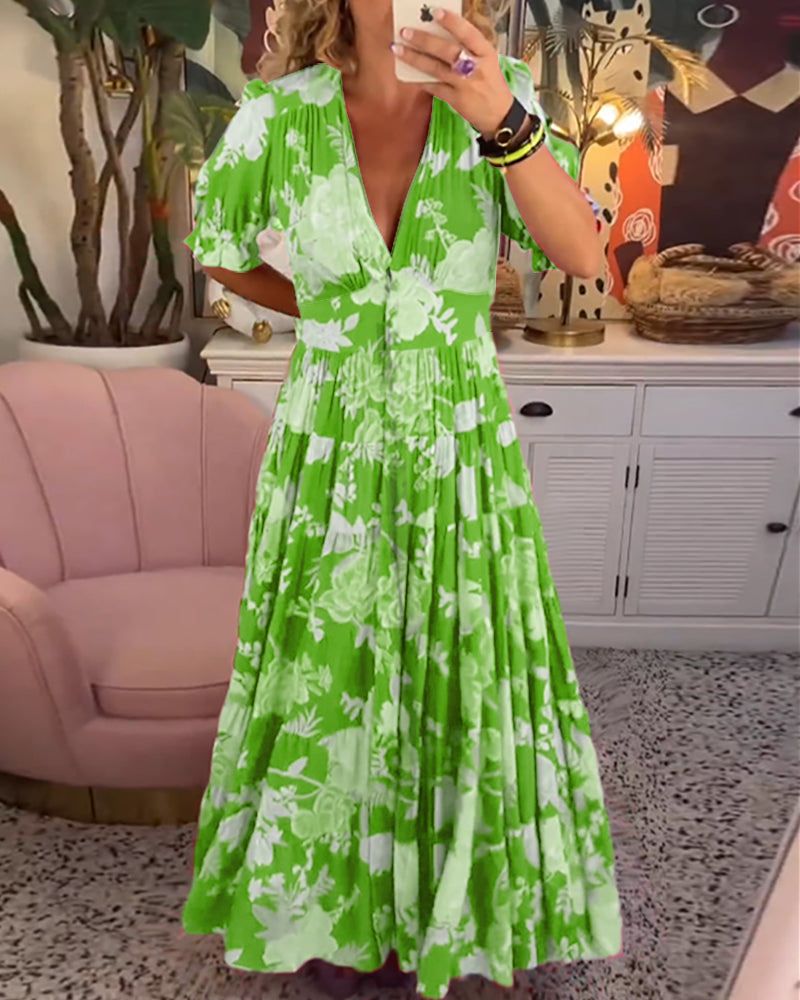 MARGIT - ABITO FLOREALE DI ESTATE