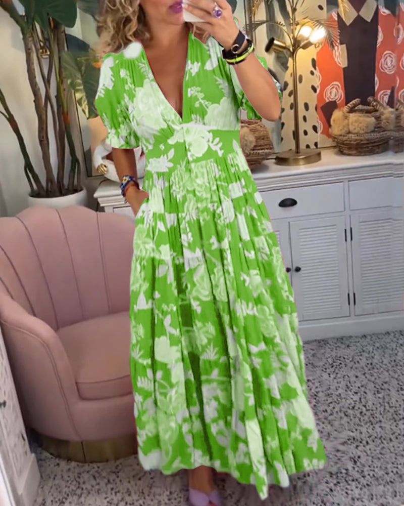 MARGIT - ABITO FLOREALE DI ESTATE