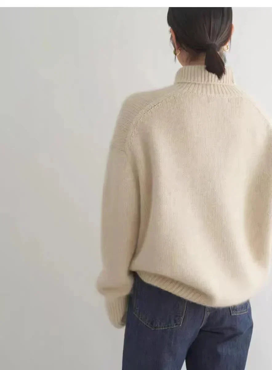 Lisette | Maglione a collo alto in cachemire