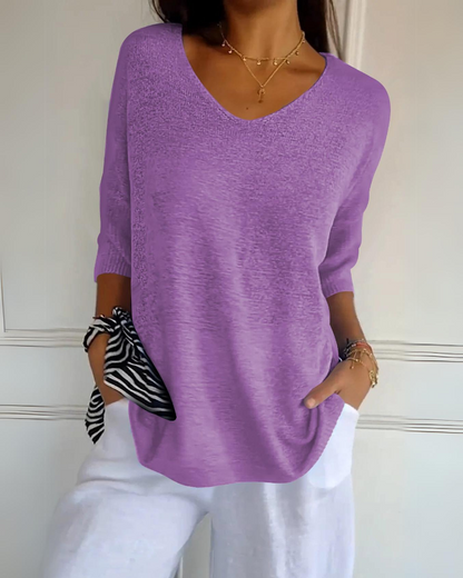 CELIA - TOP DI COTONE TRASPIRANTE