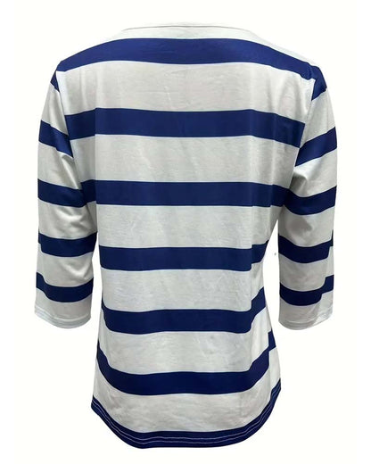 ANNALENA LA BLUSA RAYADA ELEGANTE