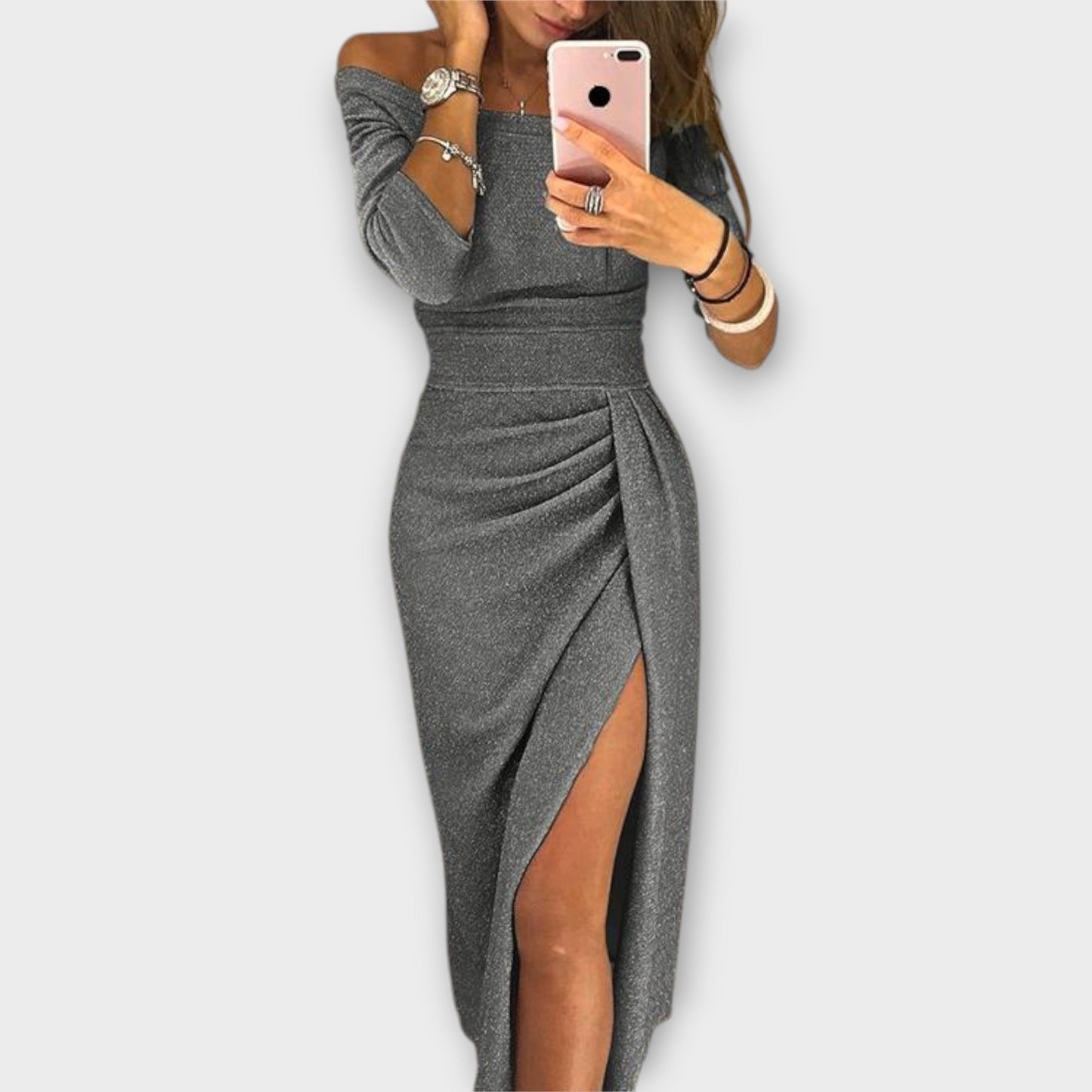 Amelia | Abito elegante Off-Shoulder