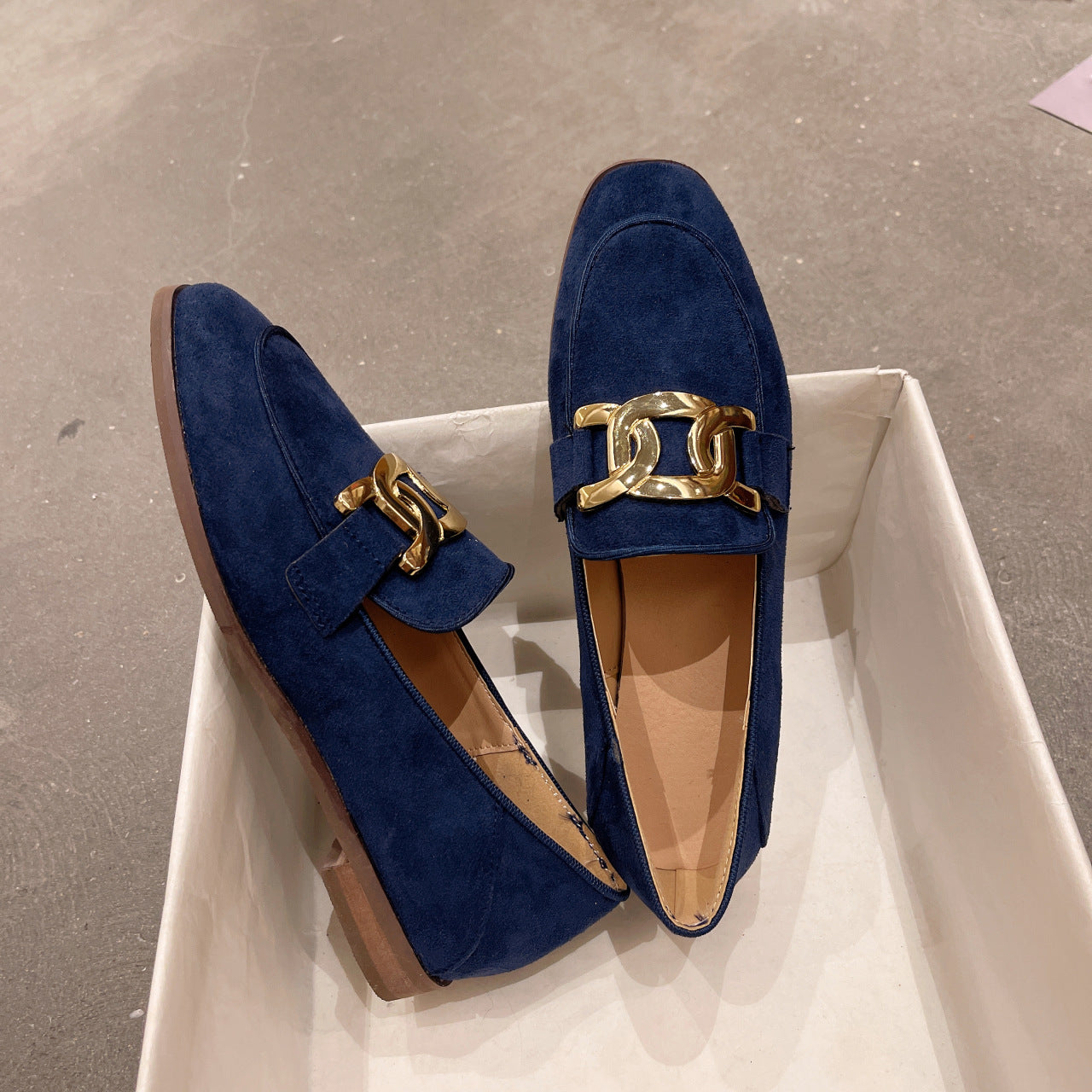 Alice - Classici, mocassini in camoscio per donna