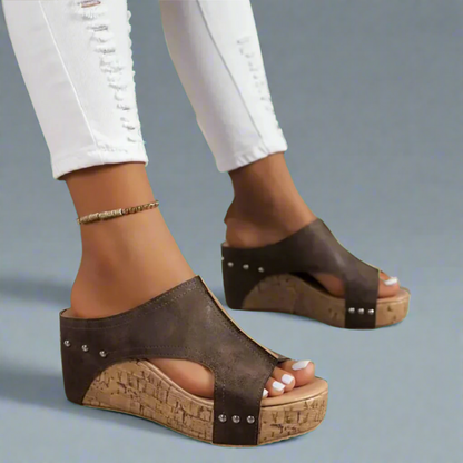 Antonina - Zeppa in sughero Chic