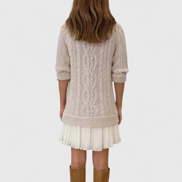 Ashlyndora | Abito maglione Elegante