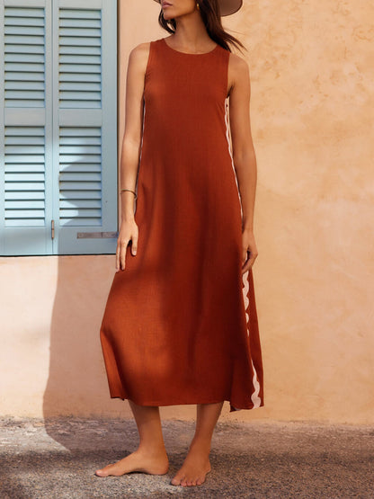Il Abito maxi Chic con naturalezza