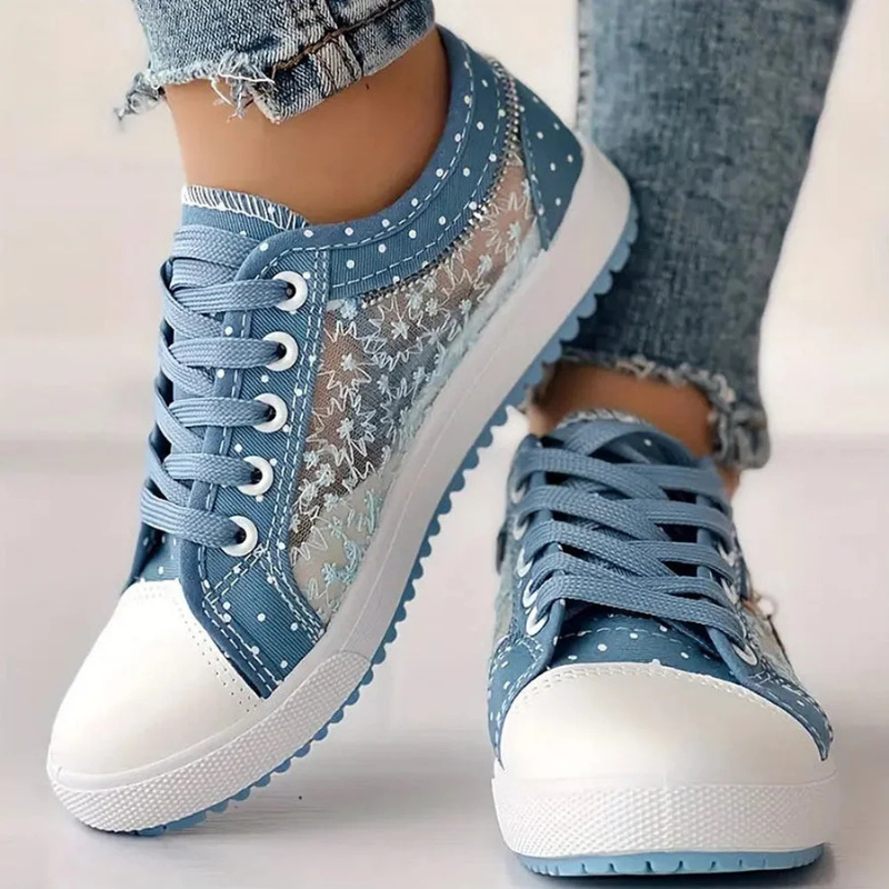Elettra - Sneakers floreales leggere
