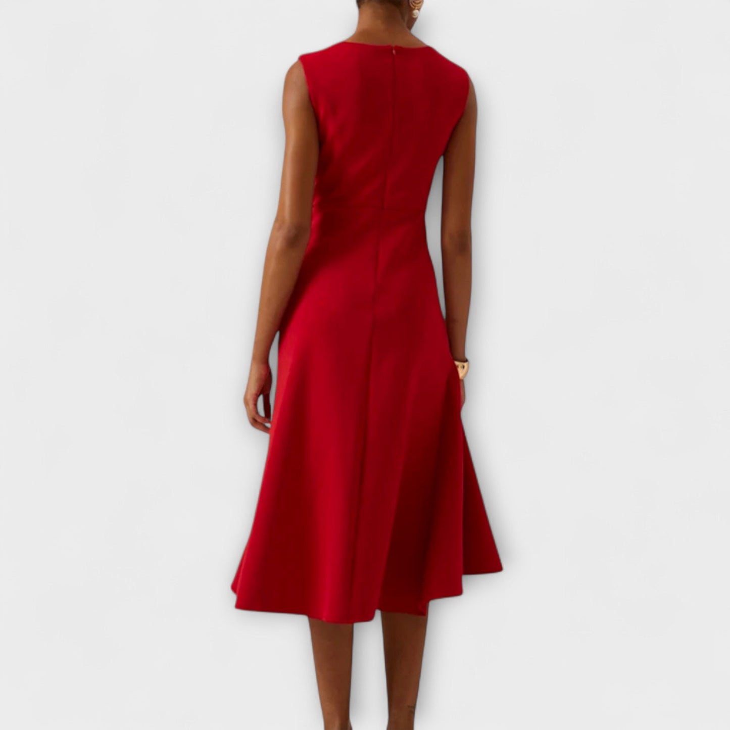 Juliette – Abito midi Asimmetrico Draped