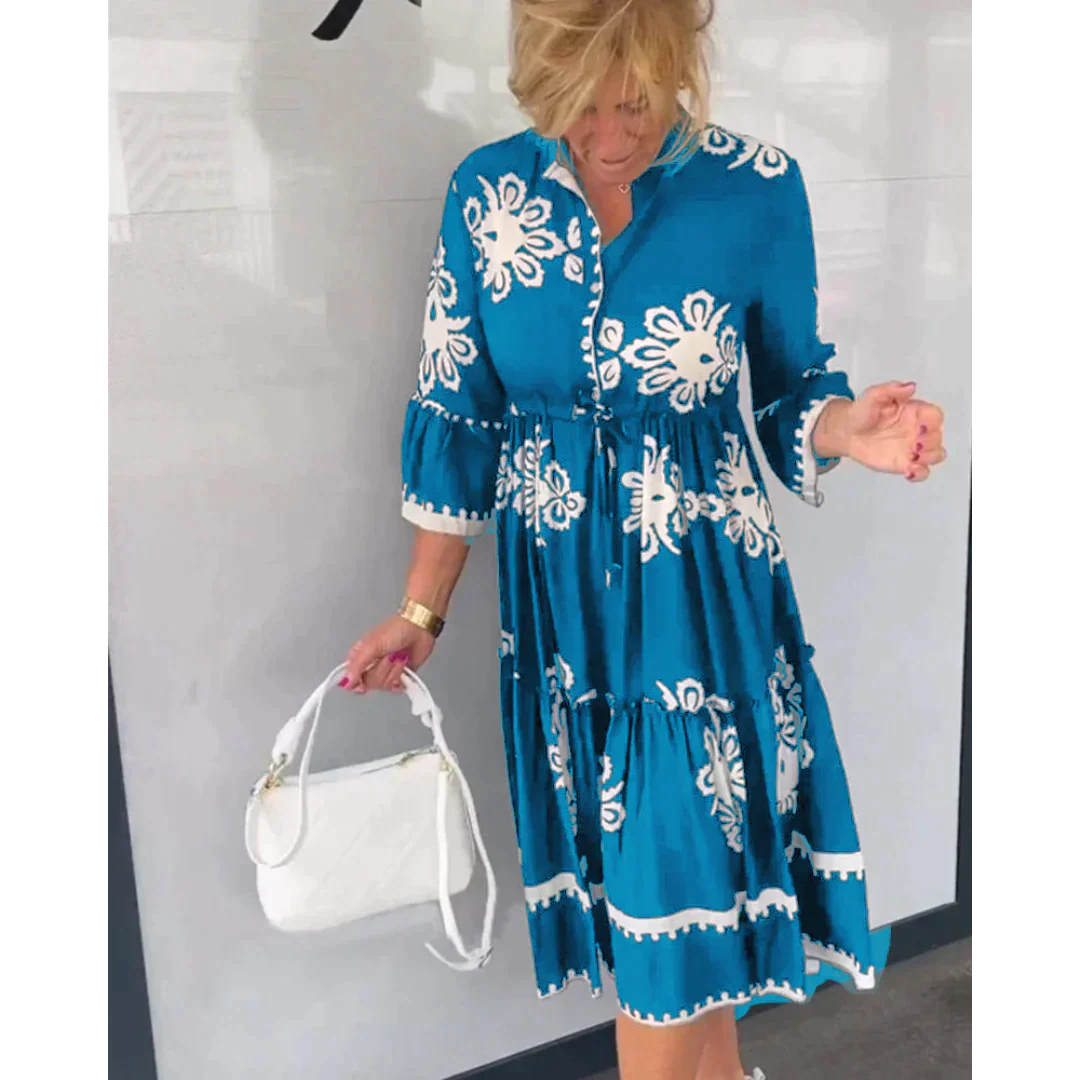 Iza - Abito Fluido donna Eleganza Senza tempo