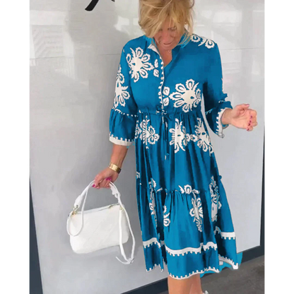 Iza - Abito Fluido donna Eleganza Senza tempo