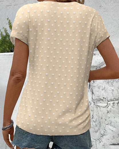 Amarys | Camicia di collo a V con bottoni