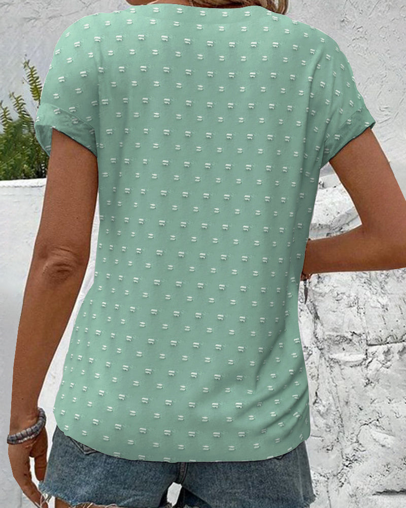 Amarys | Camicia di collo a V con bottoni
