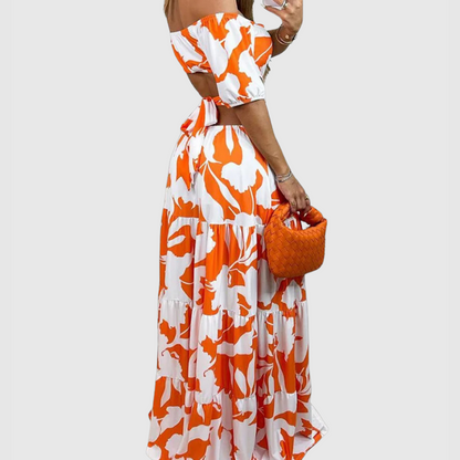 Arden - Abito Midi di Corte Irregular Elegante