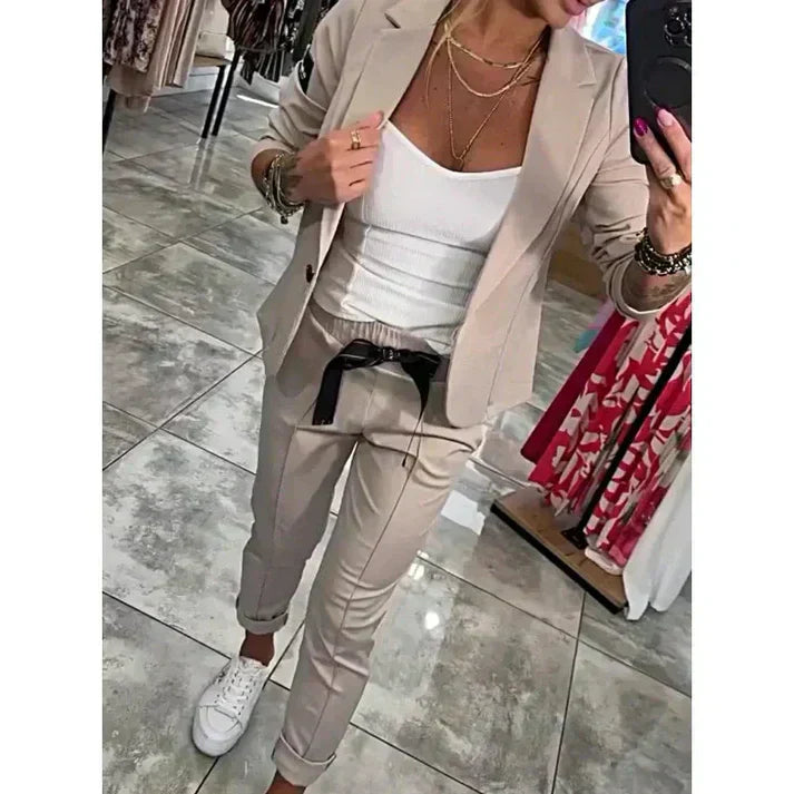 Ariane | Set Elegante di Blazer e Pantaloni