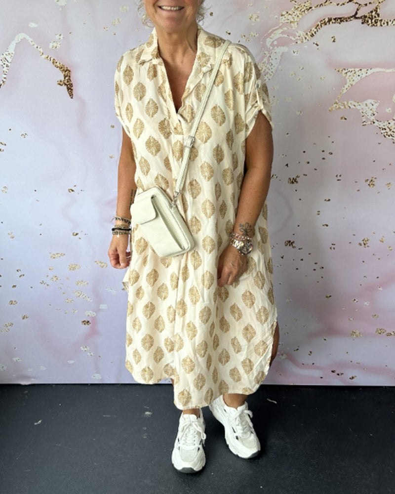 Paisley – Abito elegante con Scollo a V