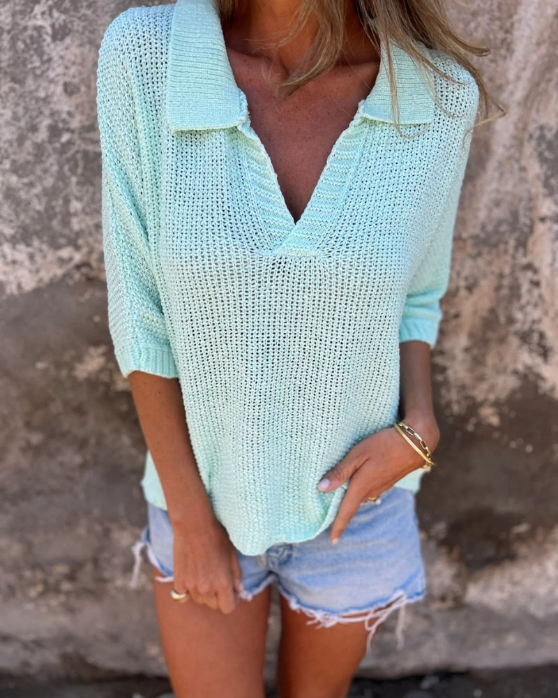 GARIELE - TOP DI MAGLIA BOHO