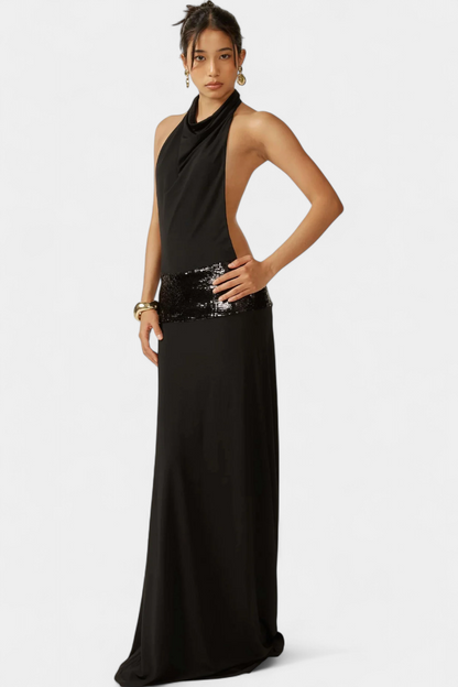 Georgia Abito Halter Eleganza Lusso