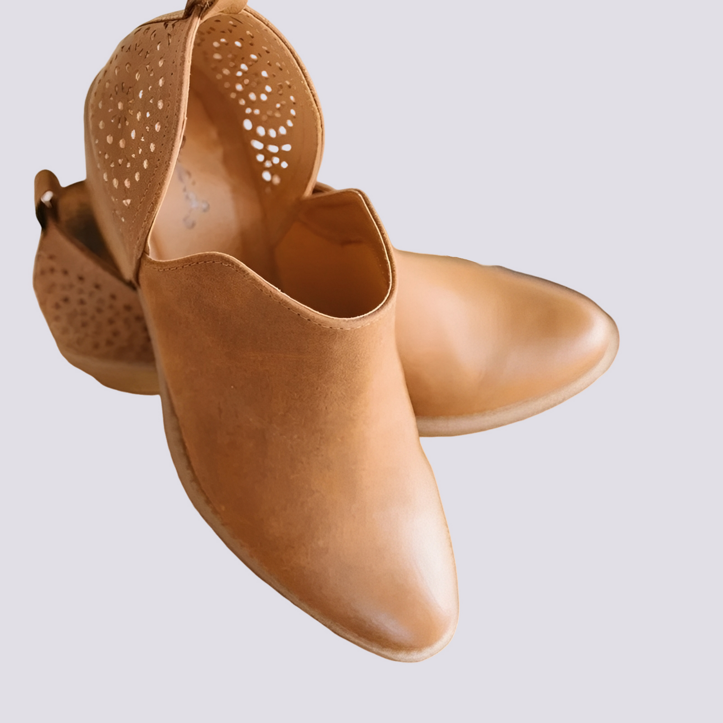 Megan - Elegantle scarpe in pelle retrò da donna