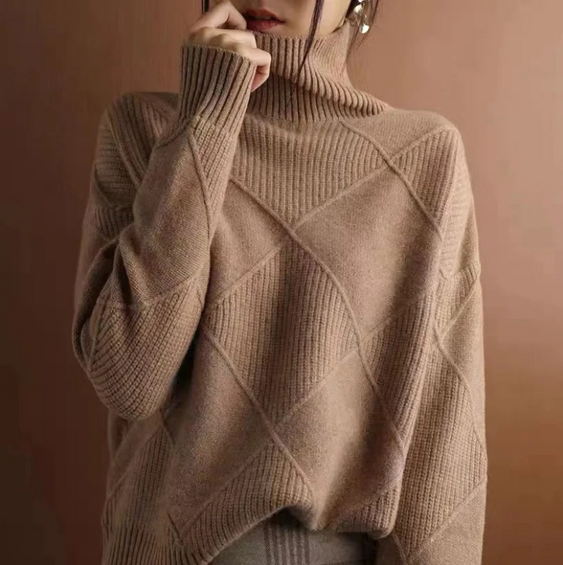 Angela™ - Maglione a collo alto