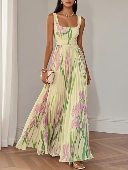 SERENA – ABITO MAXI DI ELEGANZA IN FLOR