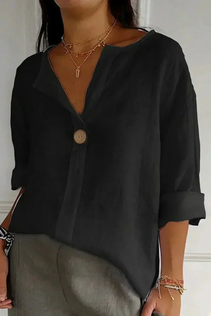 Natasha | Top di Lino Casual