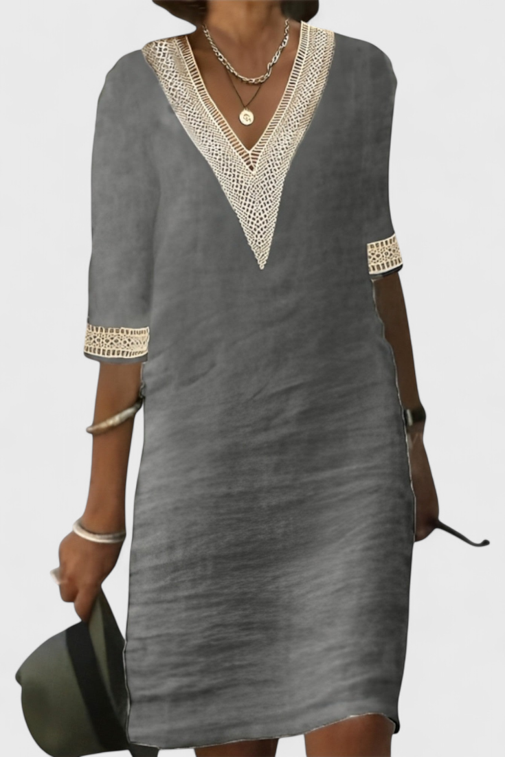 Malia Abito midi di Eleganza Casual