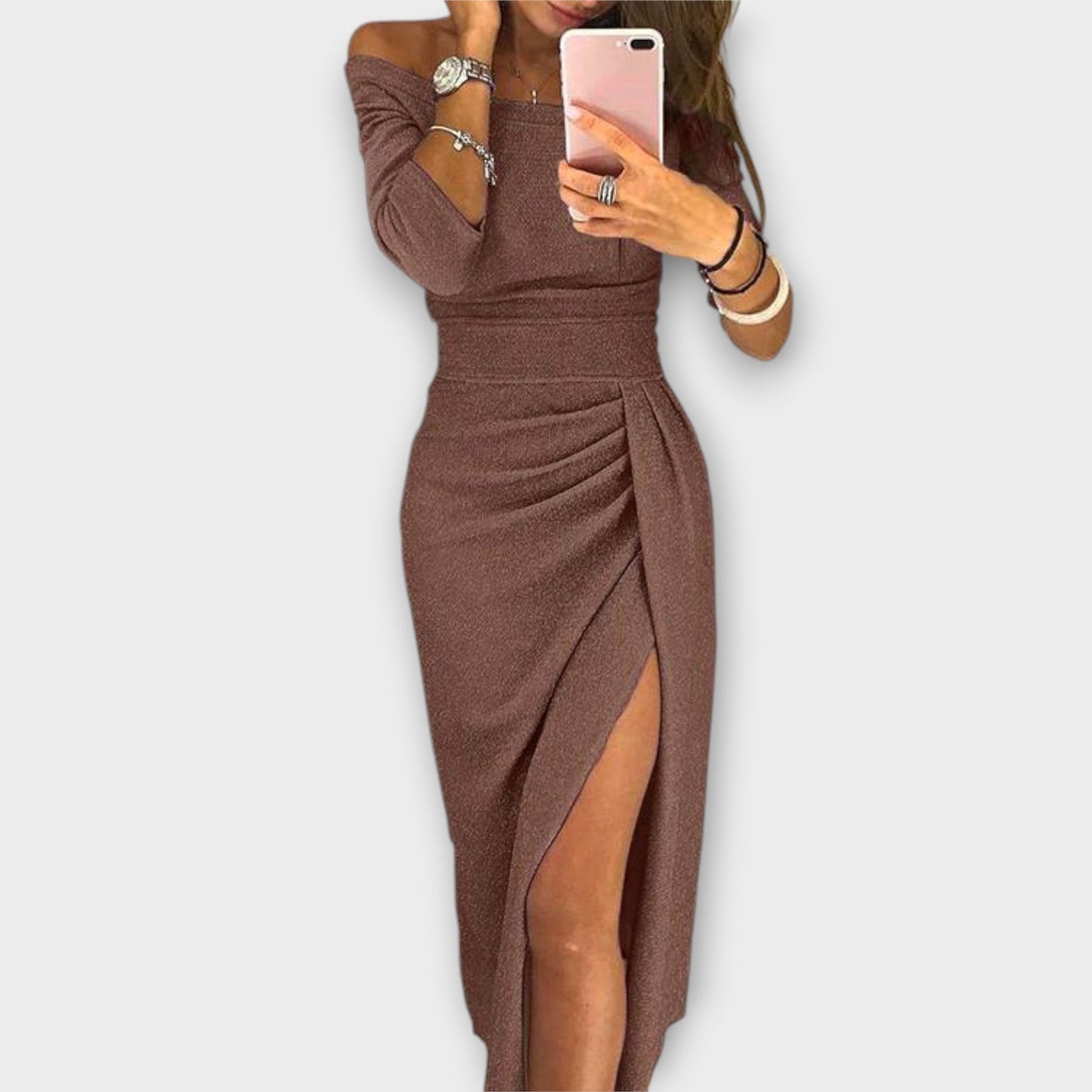 Amelia | Abito elegante Off-Shoulder