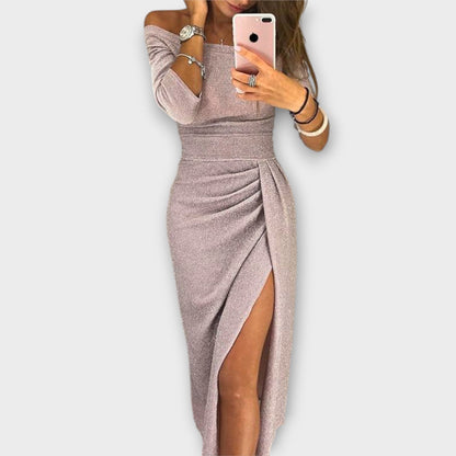 Amelia | Abito elegante Off-Shoulder
