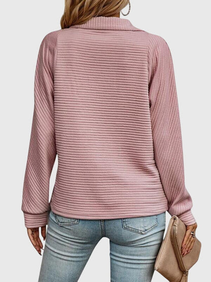 Molly | Maglioned elegante mezza zip