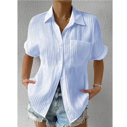 BLUSA CON COLLO CLASSICO ZAHRINA