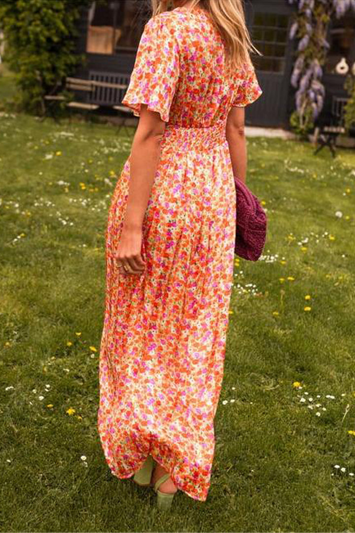 Abito maxi Elegante Alora con Scollo a V