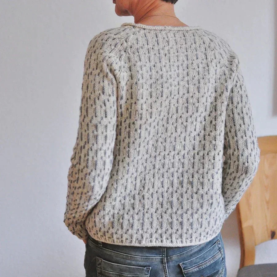 KRISTINE – MAGLIONE IN MAGLIA LAVORATO E COMODO