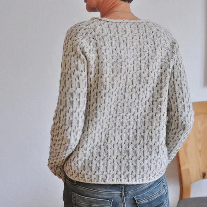 KRISTINE – MAGLIONE IN MAGLIA LAVORATO E COMODO