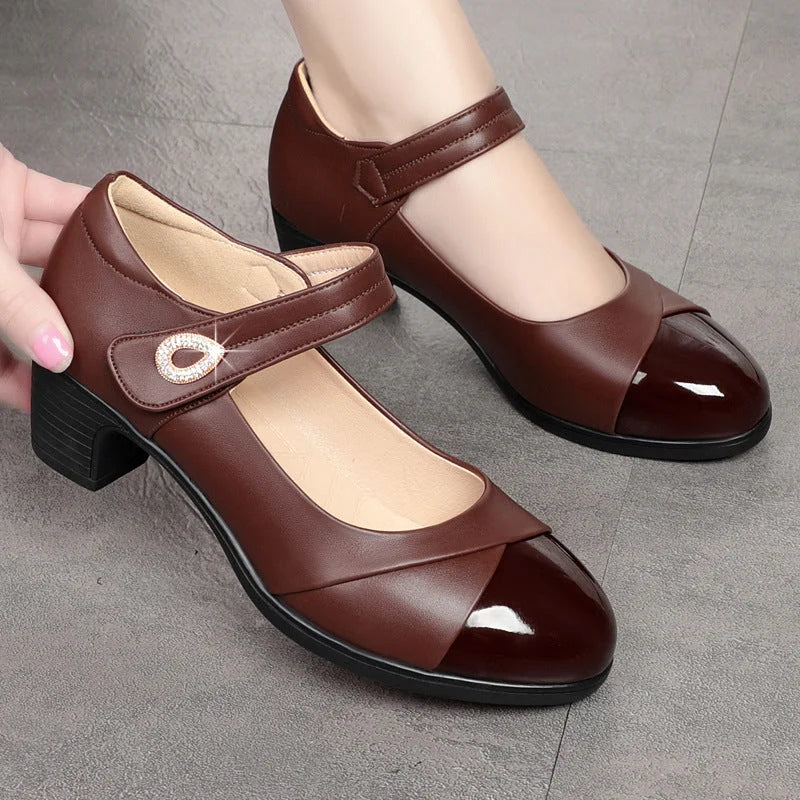 Serenella - Scarpa in pelle morbida e elegante