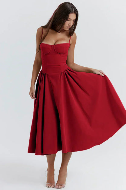 Elara | Abito Estivo Corsé Elegante