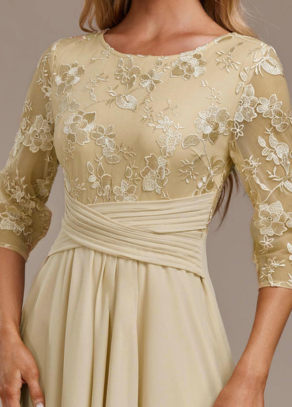 ANDREA – ABITO ELEGANTE in chiffon FLOREALE