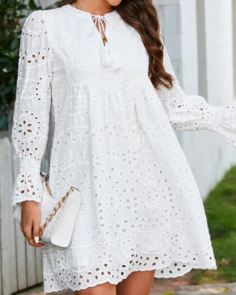 Paisley - Elegante Abito Midi con recortes