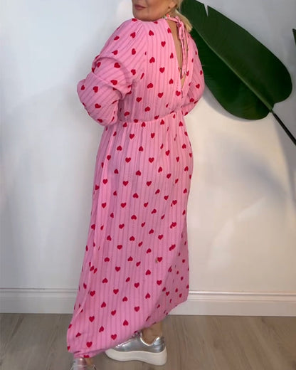 SOPHIA – ABITO MAXI CUORE DOLCE